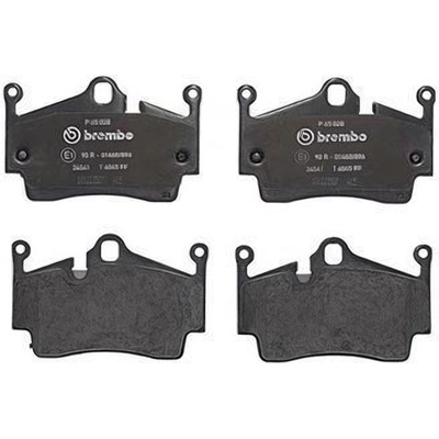 Plaquettes avant semi-métallique de qualité supérieur by BREMBO - P65028 pa2