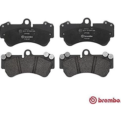 Front Premium Semi Metallic Pads by BREMBO - P85069 pa6