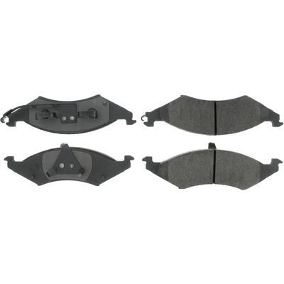 Front Premium Semi Metallic Pads by CENTRIC PARTS - 300.04210 pa5