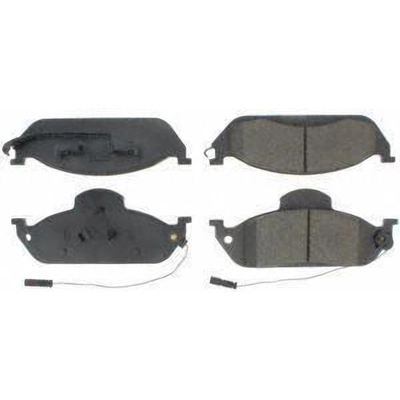 Front Premium Semi Metallic Pads by CENTRIC PARTS - 300.07600 pa3