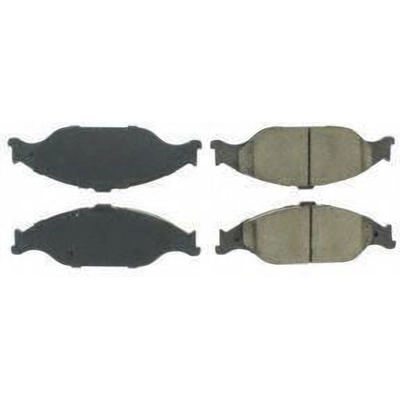 Front Premium Semi Metallic Pads by CENTRIC PARTS - 300.08040 pa4