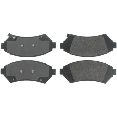 Front Premium Semi Metallic Pads by CENTRIC PARTS - 300.10760 pa1