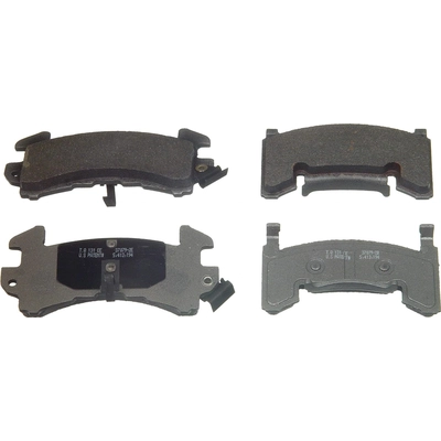 WAGNER - MX154 - ThermoQuiet Disc Brake Pad Set pa1