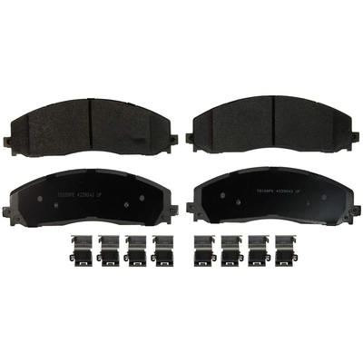 WAGNER - MX1680 - ThermoQuiet Disc Brake Pad Set pa1
