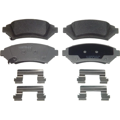 WAGNER - MX818 - ThermoQuiet Disc Brake Pad Set pa1