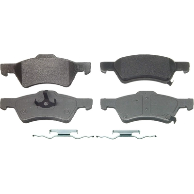 WAGNER - MX857 - ThermoQuiet Disc Brake Pad Set pa1
