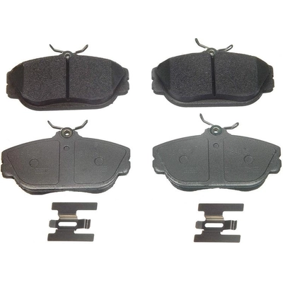 Front Premium Semi Metallic Pads by WAGNER - MX601 pa4