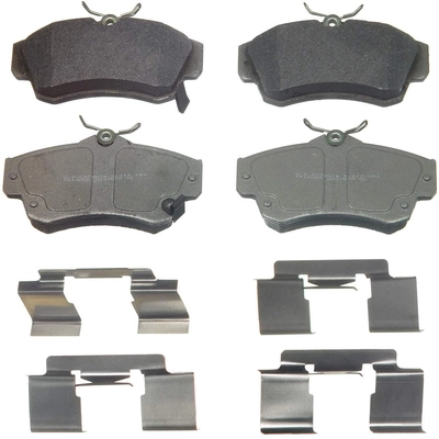 Front Premium Semi Metallic Pads by WAGNER - MX841 pa5