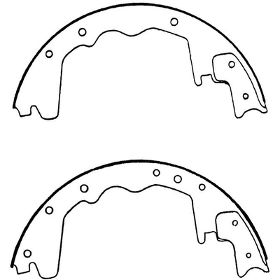CENTRIC PARTS - 112.03570 - Front or Rear Drum Brake Shoe pa5