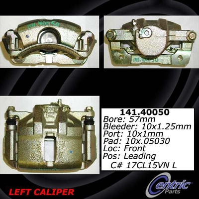 Front Right Rebuilt Caliper With Hardware by CENTRIC PARTS - 141.40049 pa2
