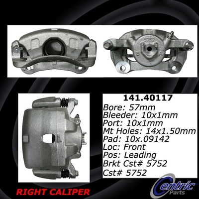 CENTRIC PARTS - 141.40117 - Brake Caliper pa1