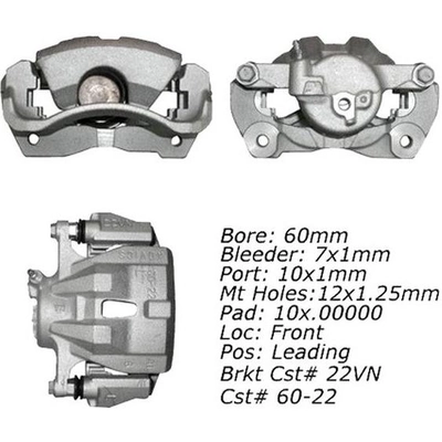 Étrier avant droit reconditionné avec matériel by CENTRIC PARTS - 141.44163 pa13