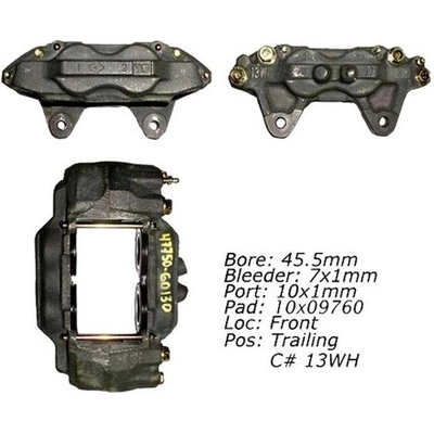 Front Right Rebuilt Caliper With Hardware by CENTRIC PARTS - 141.44227 pa14