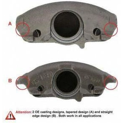 Front Right Rebuilt Caliper With Hardware by CENTRIC PARTS - 141.62104 pa6