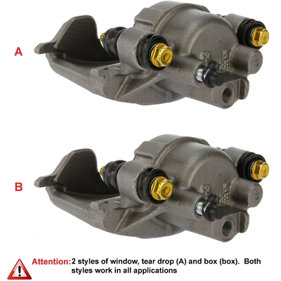 Front Right Rebuilt Caliper With Hardware by CENTRIC PARTS - 141.63067 pa7