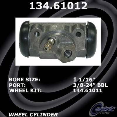 Cylindre de roue avant droite par CENTRIC PARTS - 134.61012 pa2