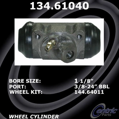 Front Right Wheel Cylinder by CENTRIC PARTS - 134.61040 pa1