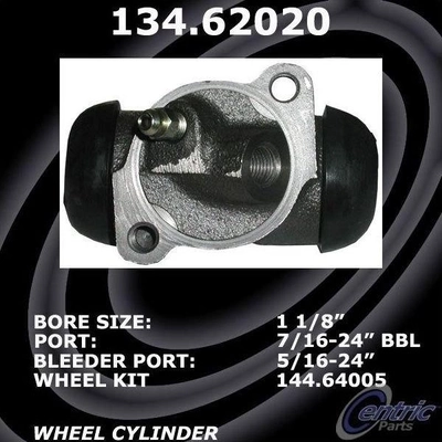 Cylindre de roue avant droite by CENTRIC PARTS - 134.62020 pa4