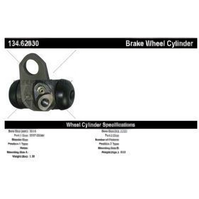 Front Right Wheel Cylinder by CENTRIC PARTS - 134.62030 pa3