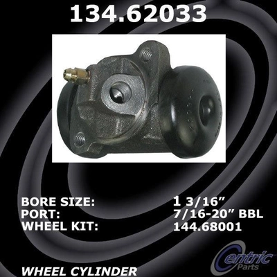 Cylindre de roue avant droite par CENTRIC PARTS - 134.62033 pa2