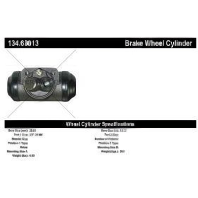 Front Right Wheel Cylinder by CENTRIC PARTS - 134.63013 pa3