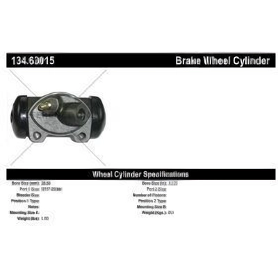 Front Right Wheel Cylinder by CENTRIC PARTS - 134.63015 pa5