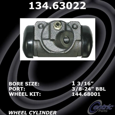 Front Right Wheel Cylinder by CENTRIC PARTS - 134.63022 pa1