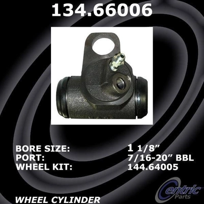 Cylindre de roue avant droite par CENTRIC PARTS - 134.66006 pa1