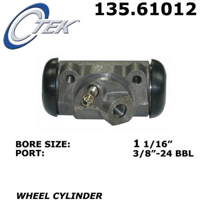 Cylindre de roue avant droite par CENTRIC PARTS - 135.61012 pa1