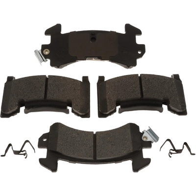 Front Semi Metallic Pads by ACDELCO - 14D154MH pa1