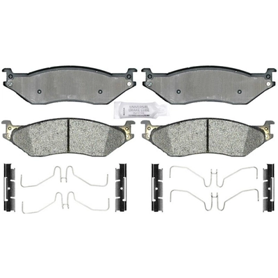 ACDELCO - 17D1066MH - Semi-Metallic Rear Disc Brake Pads pa1