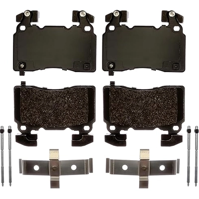 Front Semi Metallic Pads by ACDELCO - 17D1474BMH pa1