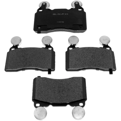 ACDELCO PROFESSIONAL - 17D1474M - Semi-Metallic Front Disc Brake Pads pa1