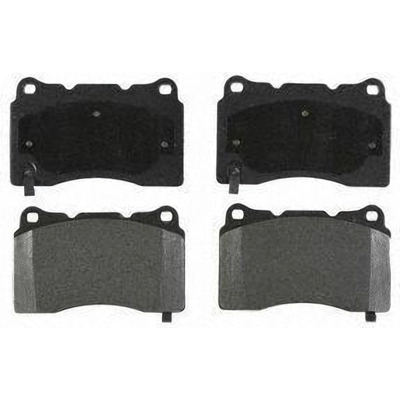 Front Semi Metallic Pads by ACDELCO PROFESSIONAL - 17D1050M pa1