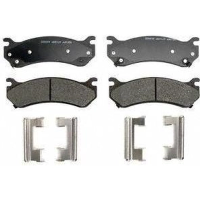 Front Semi Metallic Pads by ACDELCO PROFESSIONAL - 17D785MHF1 pa1