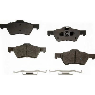 AGNA BRAKES - ALD1047M - Front Semi Metallic Pads pa3