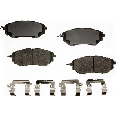 Front Semi Metallic Pads by AGNA BRAKES - ALD1078M pa2