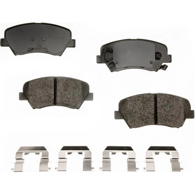 AGNA BRAKES - ALD1543M - Front Semi Metallic Pads pa3