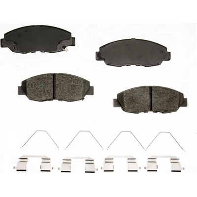Front Semi Metallic Pads by AGNA BRAKES - ALD1578M pa2
