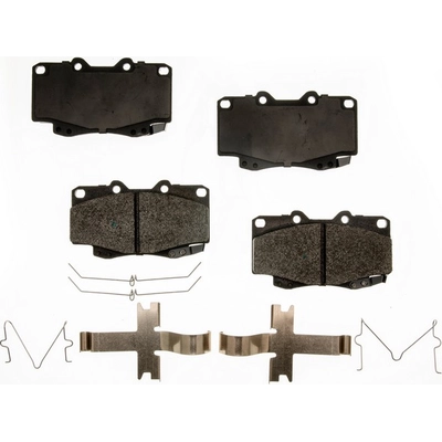 Front Semi Metallic Pads by AGNA BRAKES - ALD799M pa2