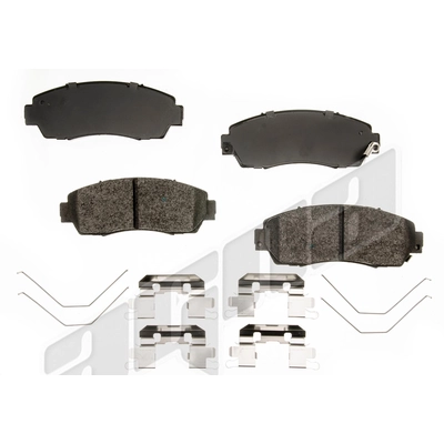 Front Semi Metallic Pads by AGNA BRAKES - ALD1521M pa1