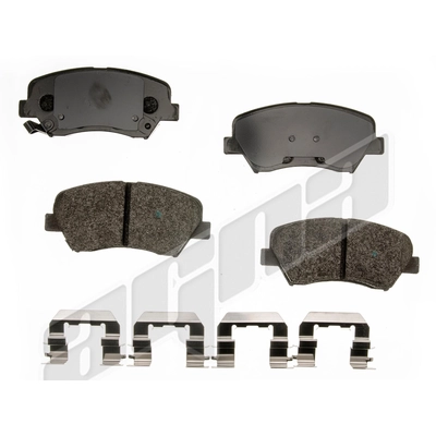 Front Semi Metallic Pads by AGNA BRAKES - ALD1595M pa1