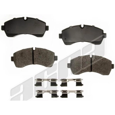 Front Semi Metallic Pads by AGNA BRAKES - ALD1699M pa2