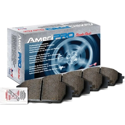 Front Semi Metallic Pads by AMERIBRAKES - PRM1730 pa1