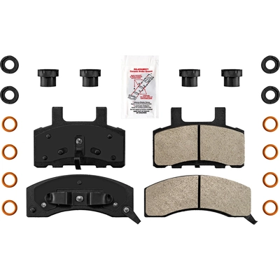 Front Semi Metallic Pads by AMERIBRAKES - PRM370 pa2