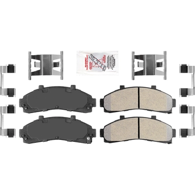 Front Semi Metallic Pads by AMERIBRAKES - PRM652 pa1