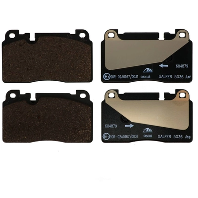 ATE - 604879 - Front Semi Metallic Pads pa1