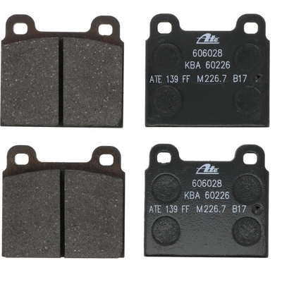 Front Semi Metallic Pads by ATE - 606028 pa2