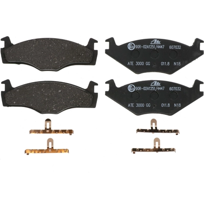 Front Semi Metallic Pads by ATE - 607032 pa1