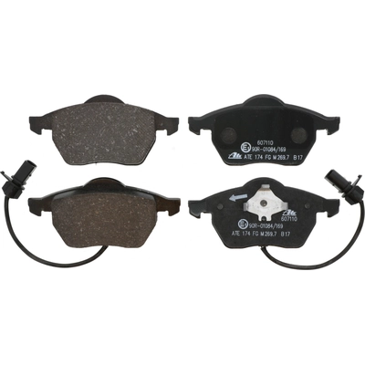 Front Semi Metallic Pads by ATE - 607110 pa2